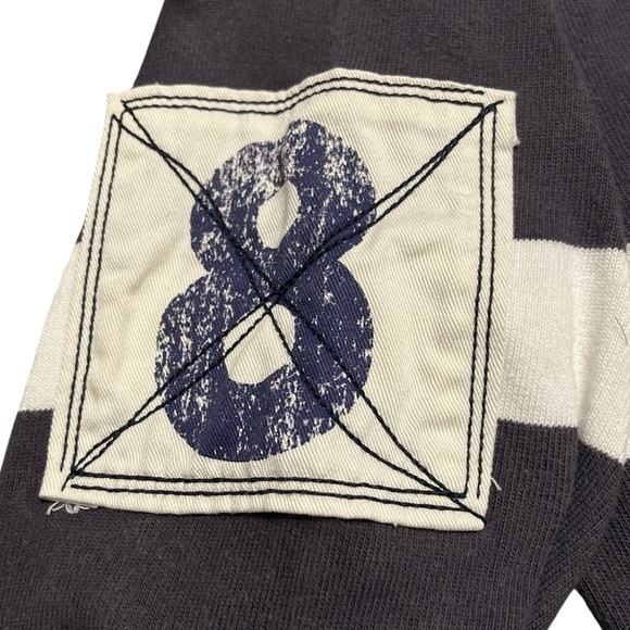 2 for $25 Tommy Hilfiger rugby long sleeve 1/4 button thick cotton shirt - Picture 4 of 5